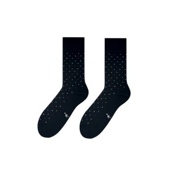 Sosete barbati, model Colorful dots - More S051B070 bleumarin