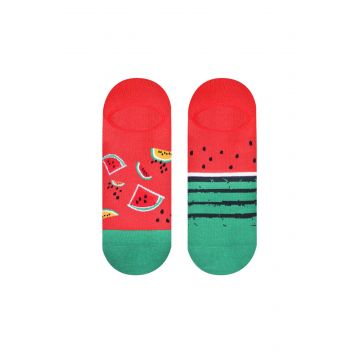 Talpici barbati, model asimetric Watermelon - More S098026 rosu