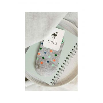 Talpici barbati, model Polka dots - More S098024 gri