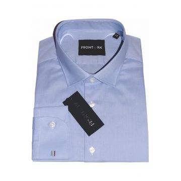 Camasa premium barbati, 100% bumbac, slim fit - FRONTERA - bleu deschis