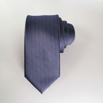 Cravata 242 bleumarine textura Massimo Clessi