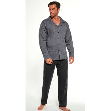 Pijama barbati, camasa cu nasturi, Cornette M114-049, marimi M-5XL