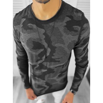 Bluza barbati gri slim fit T3705   6-4.2