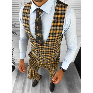 Compleu barbati  Vesta + Pantaloni A4275 V5-4