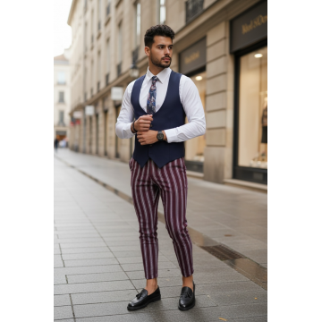 Compleu barbati  Vesta + Pantaloni B1571