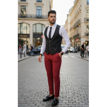 Compleu barbati  Vesta + Pantaloni B1777