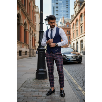 Compleu barbati  Vesta + Pantaloni B1823