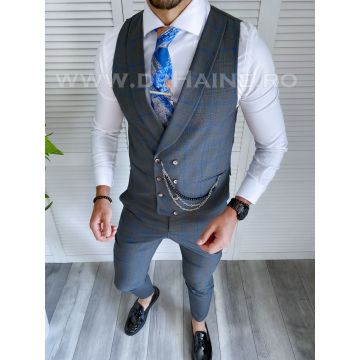 Compleu barbati  Vesta + Pantaloni B4051  O3-4.1