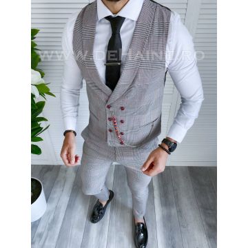 Compleu barbati  Vesta + Pantaloni B4062 P19-1.1