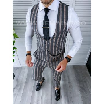 Compleu barbati  Vesta + Pantaloni B4104 56-4