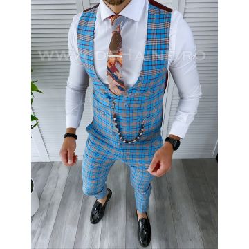Compleu barbati  Vesta + Pantaloni B4115  O6-4.3
