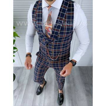 Compleu barbati  Vesta + Pantaloni B4125 V5-3