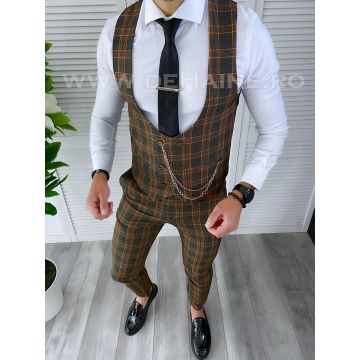 Compleu barbati  Vesta + Pantaloni B4205 86-1