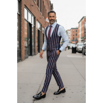 Compleu barbati  Vesta + Pantaloni B5519 47-4* Z3-1