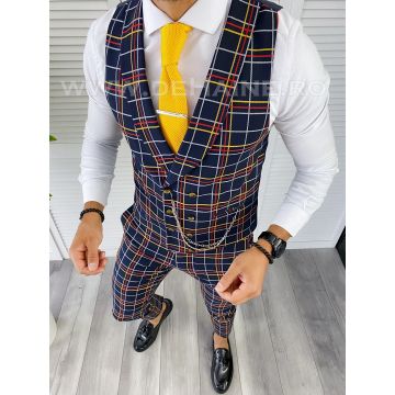Compleu barbati  Vesta + Pantaloni B5522 128-2