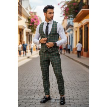 Compleu barbati  Vesta + Pantaloni B5525 40-1.3