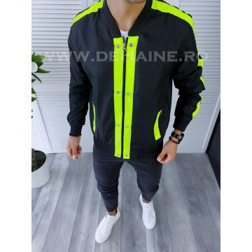 Geaca barbati de toamna neagra din fas subtire B5980 26.1-1