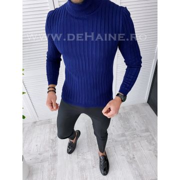 Helanca barbati slim fit bleumarin B2736  N3-4.5