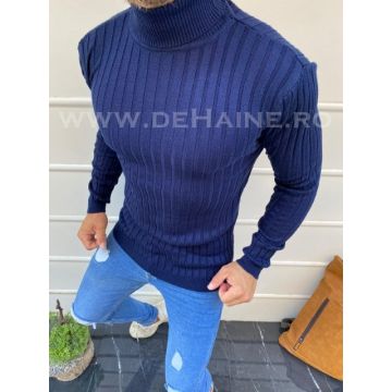 Helanca barbati slim fit  bleumarin B2970 M3*