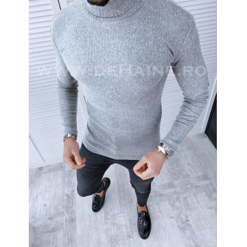 Helanca barbati slim fit gri deschis B3310 P19-1.3