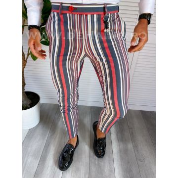 Pantaloni barbati eleganti 2000 B6-4.2 / 8-4 E~