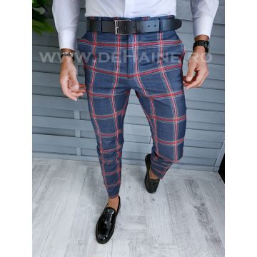 Pantaloni barbati eleganti in carouri B1904 F7-3