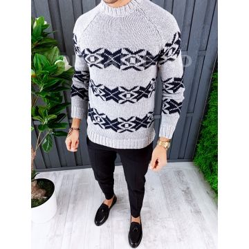 Pulover barbati gros slim fit ZR A6558 O1-2.2
