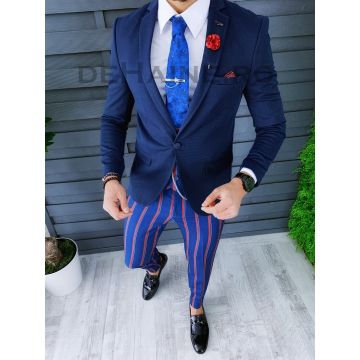 Sacou barbati slim fit  A8814 99-2 e ~