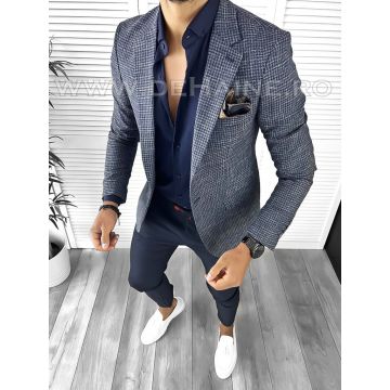 Sacou barbati slim fit B4248   i15-5.1