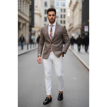 Sacou barbati slim fit B4260 18-1