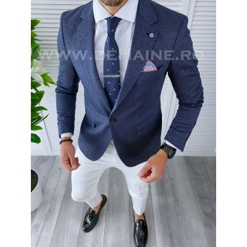 Sacou barbati slim fit B4262 D12-4