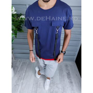 Tricou barbati bleumarin slim fit Vagabond B1944 N5-3.1