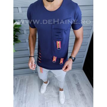 Tricou barbati bleumarin slim fit Vagabond B1945 P4-2.3