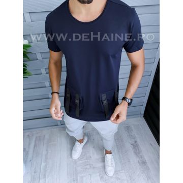 Tricou barbati bleumarin slim fit Vagabond B1966 N5-6.2
