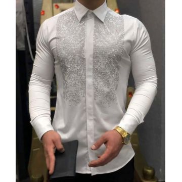 Camasa barbati slim fit pentru evenimente B7715  25-4.3