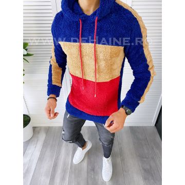 Hanorac barbati slim fit albastru 2743 34.3-1.2.3