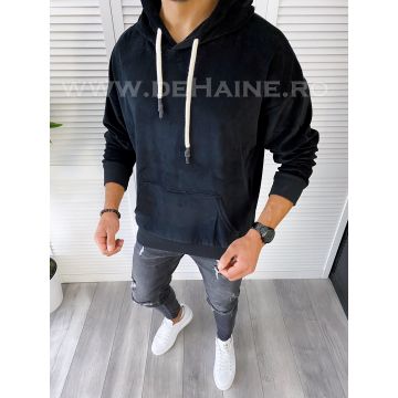 Hanorac barbati slim fit negru K477 P20-5.2