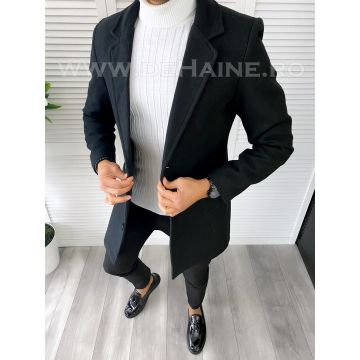 Palton barbati negru B6791 120 N13-N16**