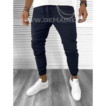 Pantaloni barbati casual bleumarin B9327 P20-2.3
