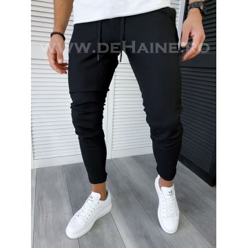 Pantaloni barbati casual  negri B6307  i5-1