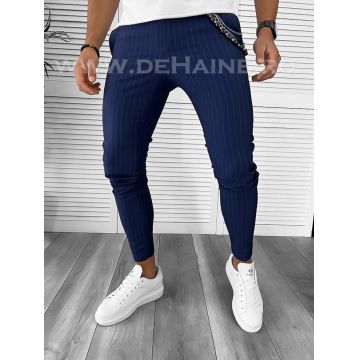 Pantaloni barbati casual regular fit bleumarin B7887 154-2 E