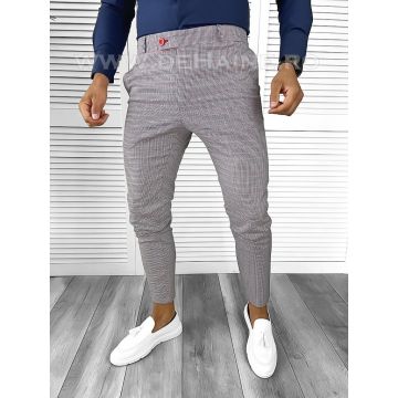 Pantaloni barbati eleganti in carouri B1755 B6-2.3/ 15-5 E~