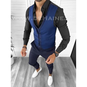Tinuta barbati smart casual Pantaloni + Camasa+Vesta  B9139
