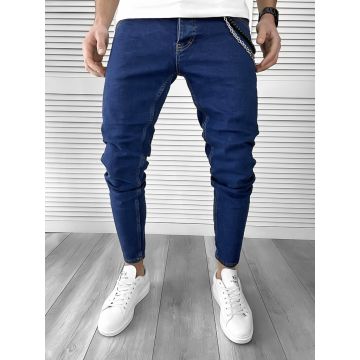 Blugi barbati conici albastri 1690 G1-2