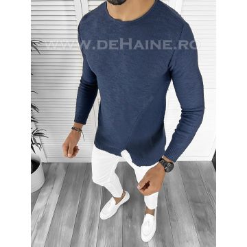 Bluza barbati bleumarin slim fit T3659 P20-2.2
