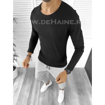 Bluza barbati neagra  slim fit B3433 91-3.3