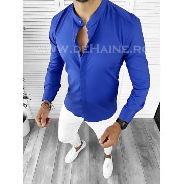 Camasa barbati slim fit albastra B8826