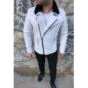 Geaca barbati piele ecologica B2460 D1-2