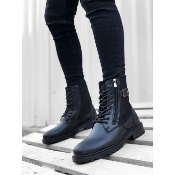 Ghete barbati negre B9764 N17-2