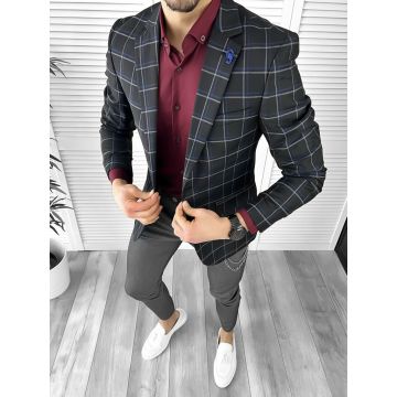 Sacou barbati slim fit 028 O3-5.1